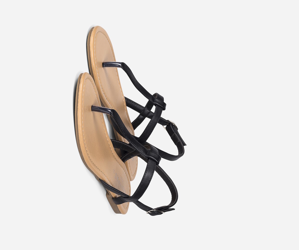 Sandalias planas dedo image number null